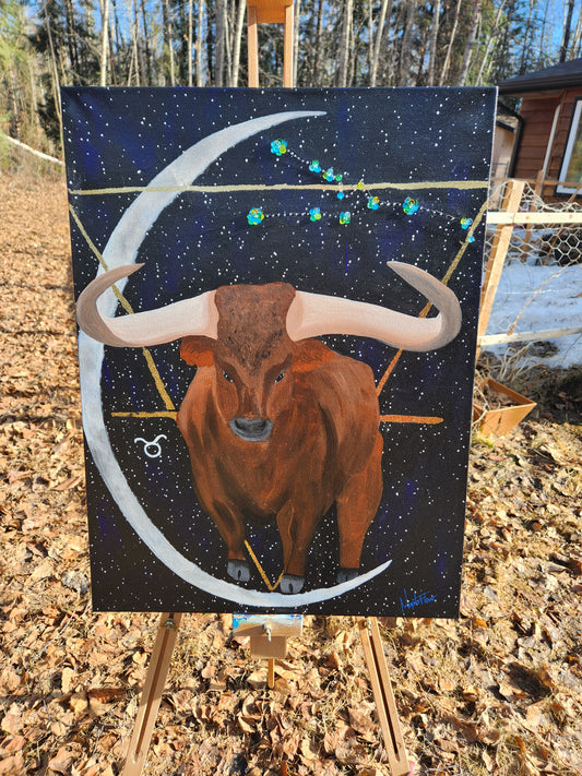 Taurus Horoscope Artwork