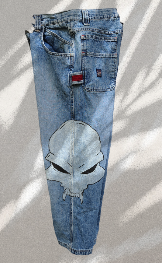 Alien Head Kids Jeans
